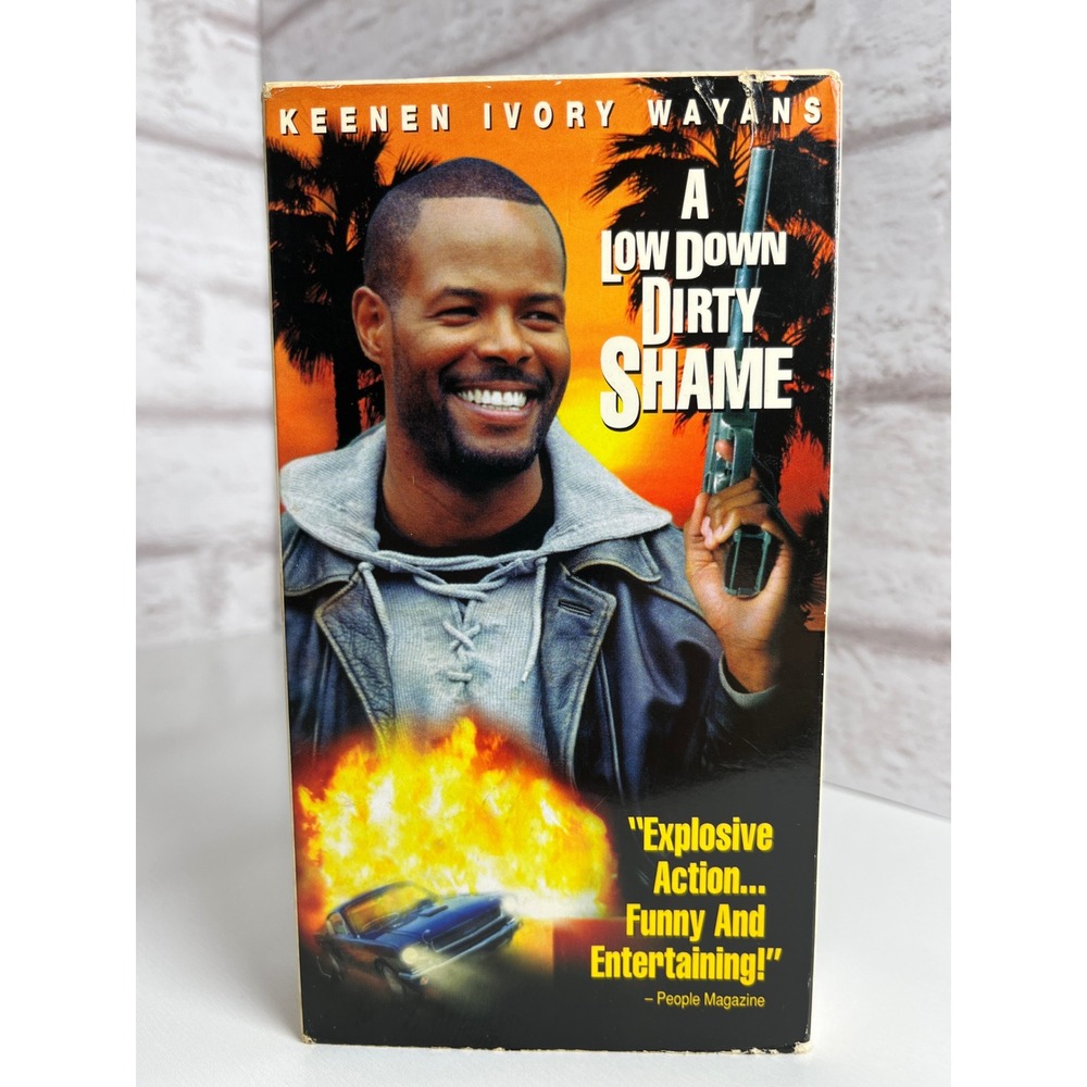 A Low Down Dirty Shame VHS Keenen Ivory Wayans Jada Pinkett Smith 1994 Movie